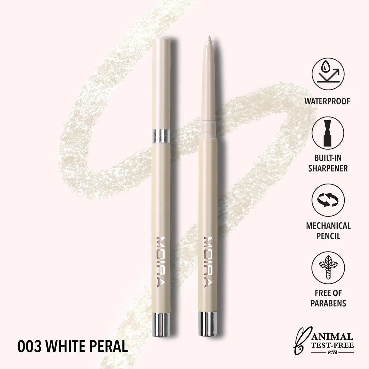 MOIRA- STATEMENT SHIMMER LINER