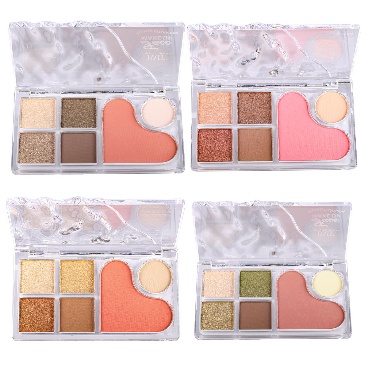 ROMANTIC BEAUTY - FACE MAKE UP - BLUSH & EYESHADOW - DISPLAY(24PCS)