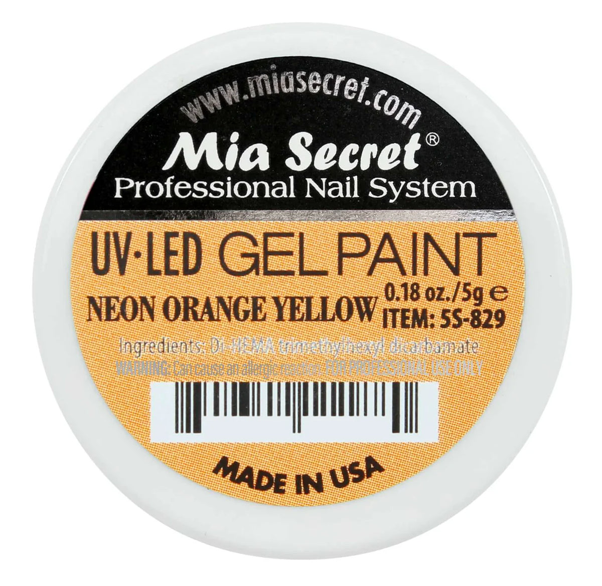 MIA SECRET- UV-LED GEL PAINT- 1PC