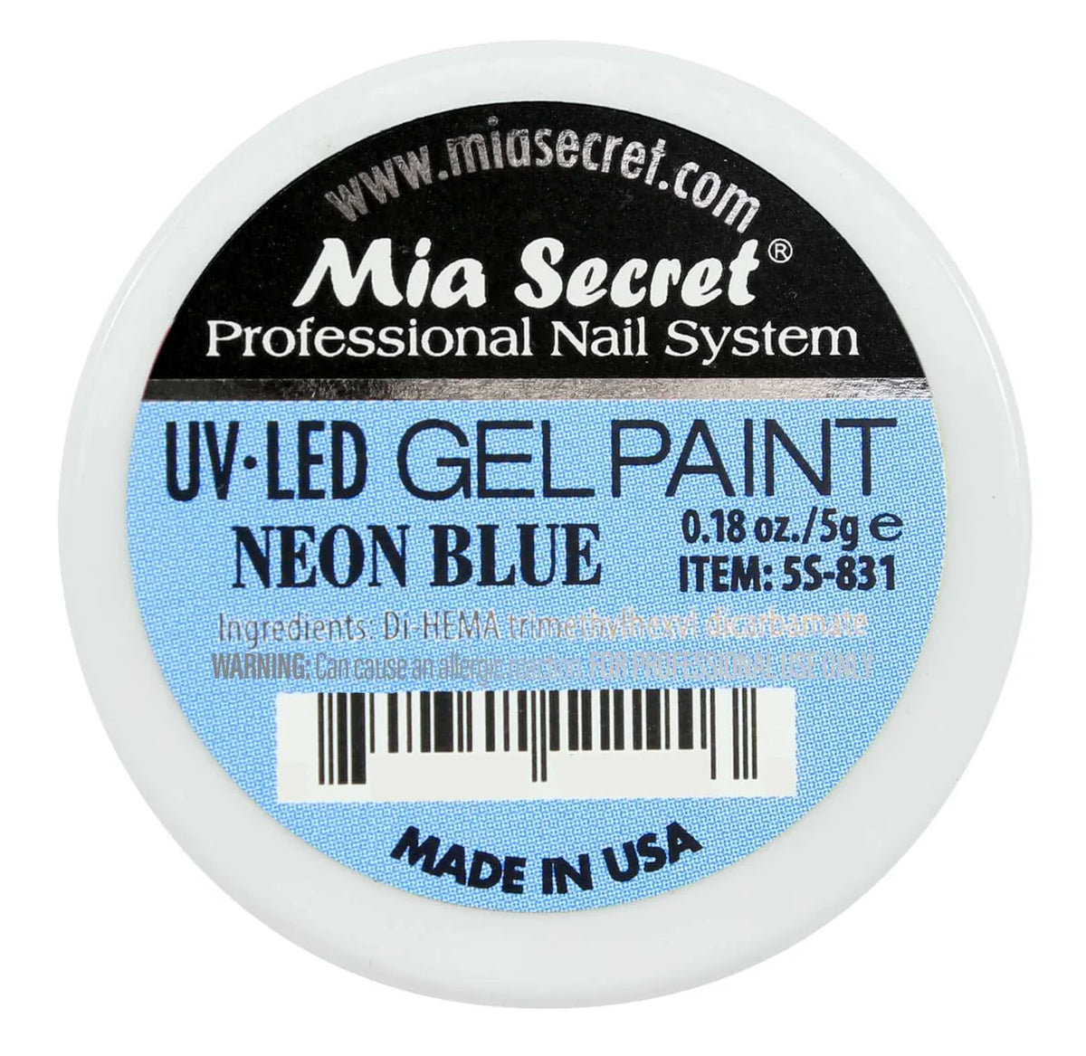 MIA SECRET- UV-LED GEL PAINT- 1PC