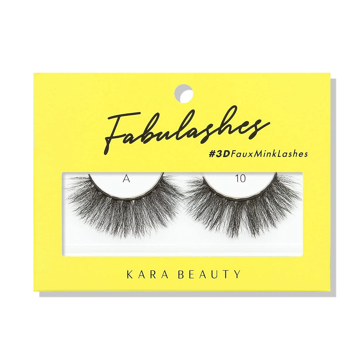 KARA BEAUTY- FABULASHES- FAUX MINK LASHES- 6PCS