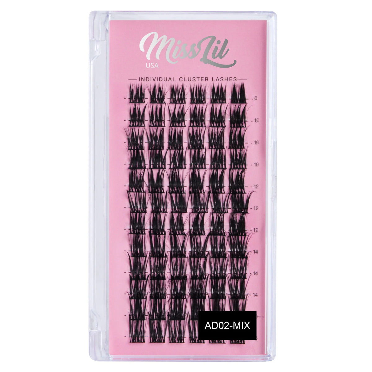 MISS LIL- INDIVIDUAL CLUSTER- LASHES- 3PCS