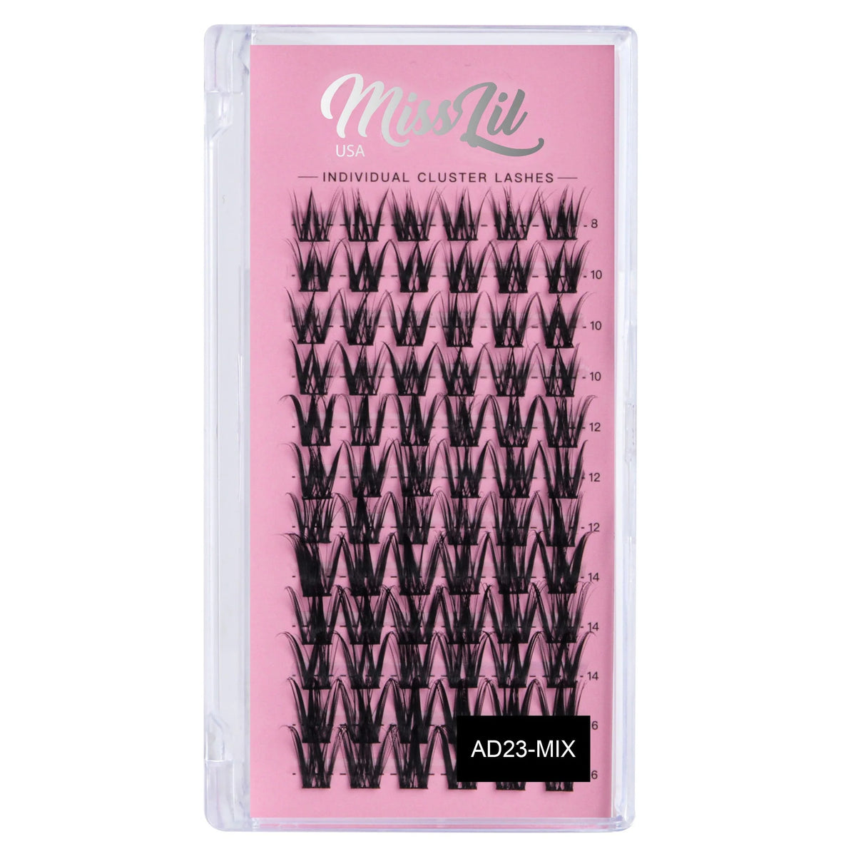MISS LIL- INDIVIDUAL CLUSTER- LASHES- 3PCS