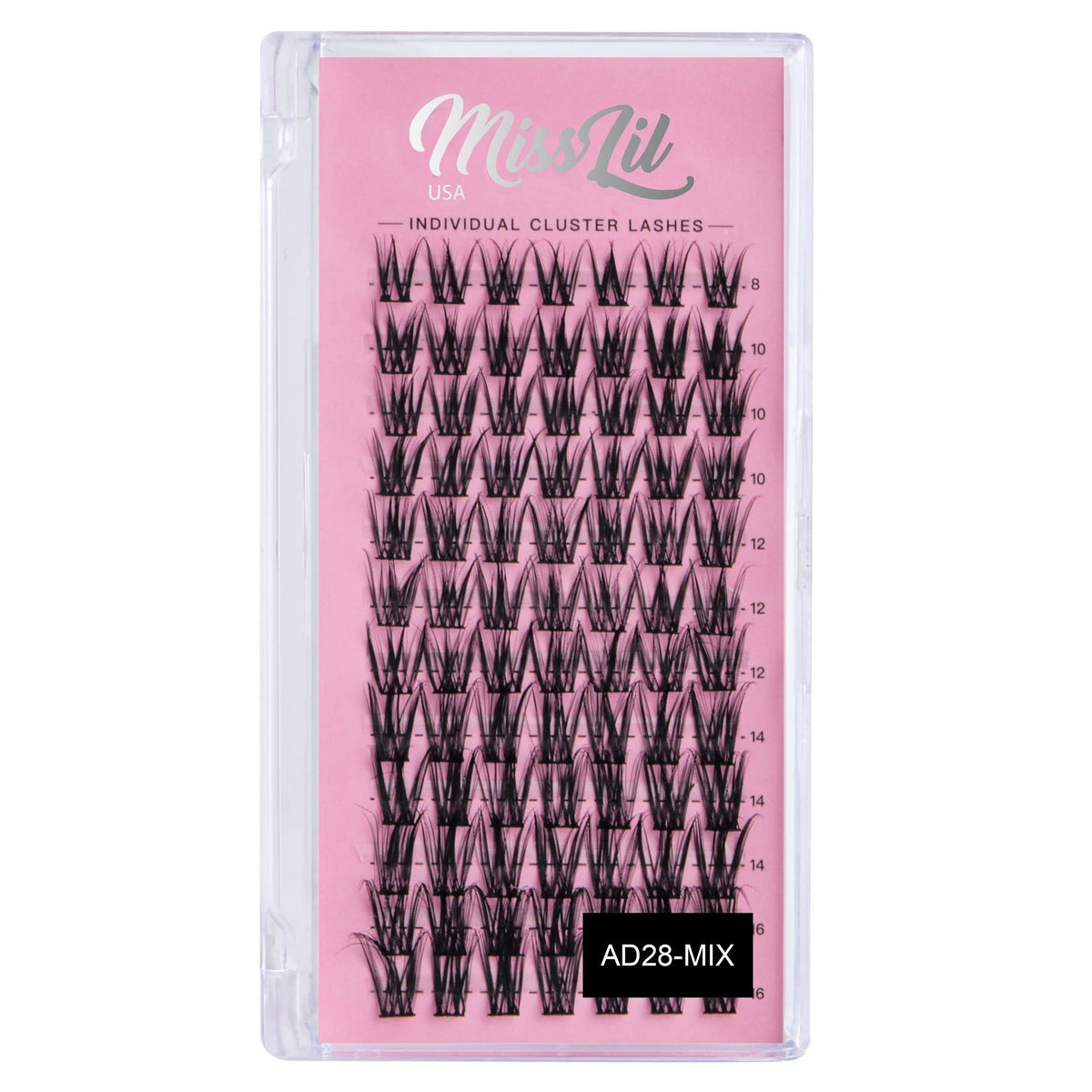 MISS LIL- INDIVIDUAL CLUSTER- LASHES- 3PCS