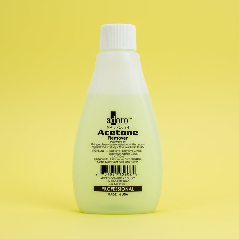 ADORO- PURE ACETONE REMOVER 4OZ.- (1PC)