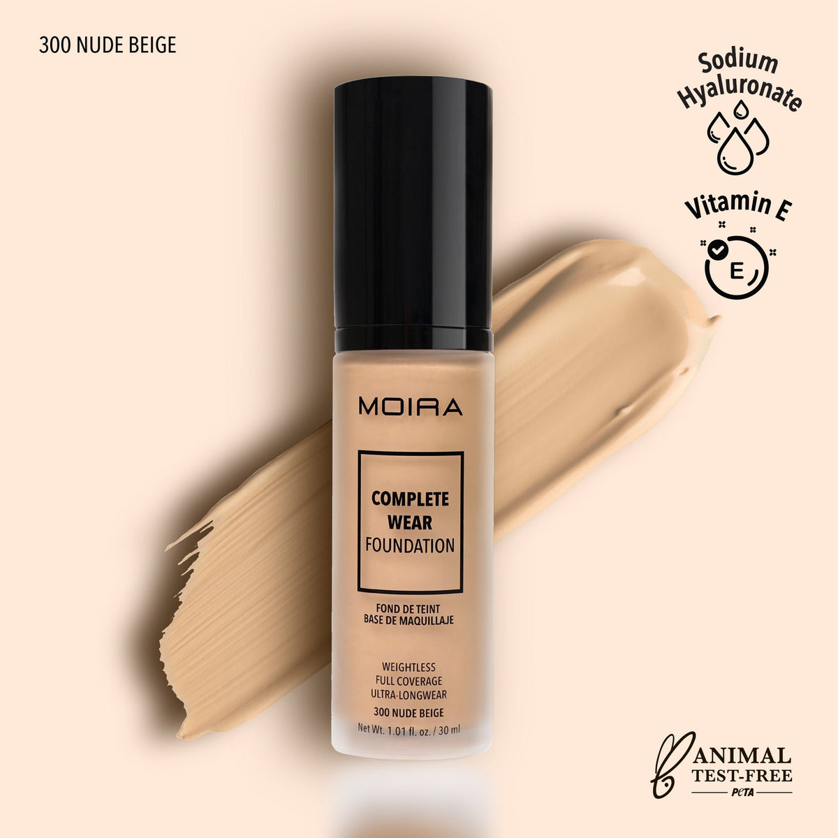MOIRA - COMPLETE WEAR FOUNDATION