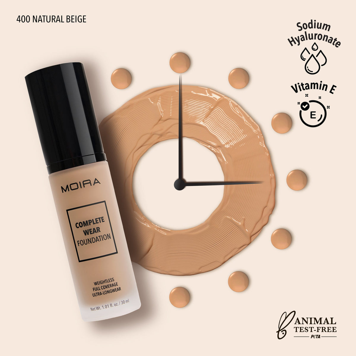 MOIRA - COMPLETE WEAR FOUNDATION