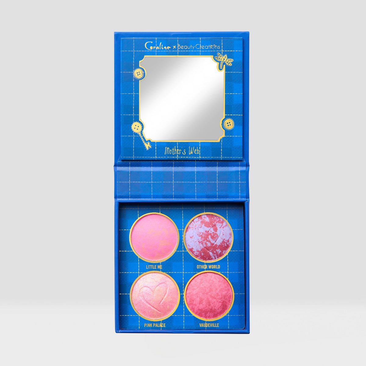 BEAUTY CREATIONS X CORALINE - MOTHER'S WEB FACE PALETTE - (1PC)