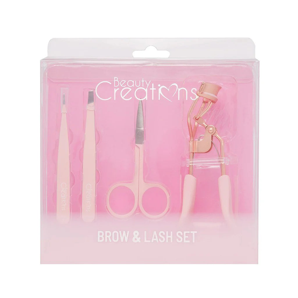 BEAUTY CREATIONS - SET DE CEJAS Y PESTAÑAS - 3 PIEZAS