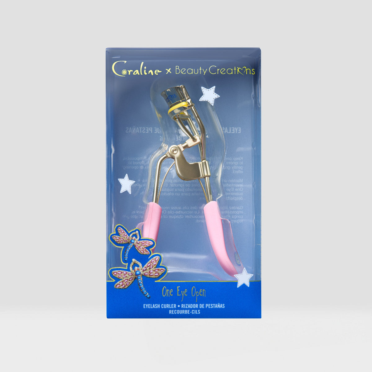 BEAUTY CREATIONS X CORALINE - ONE EYE OPEN EYELASH CURLER - 1PACK (12PCS)