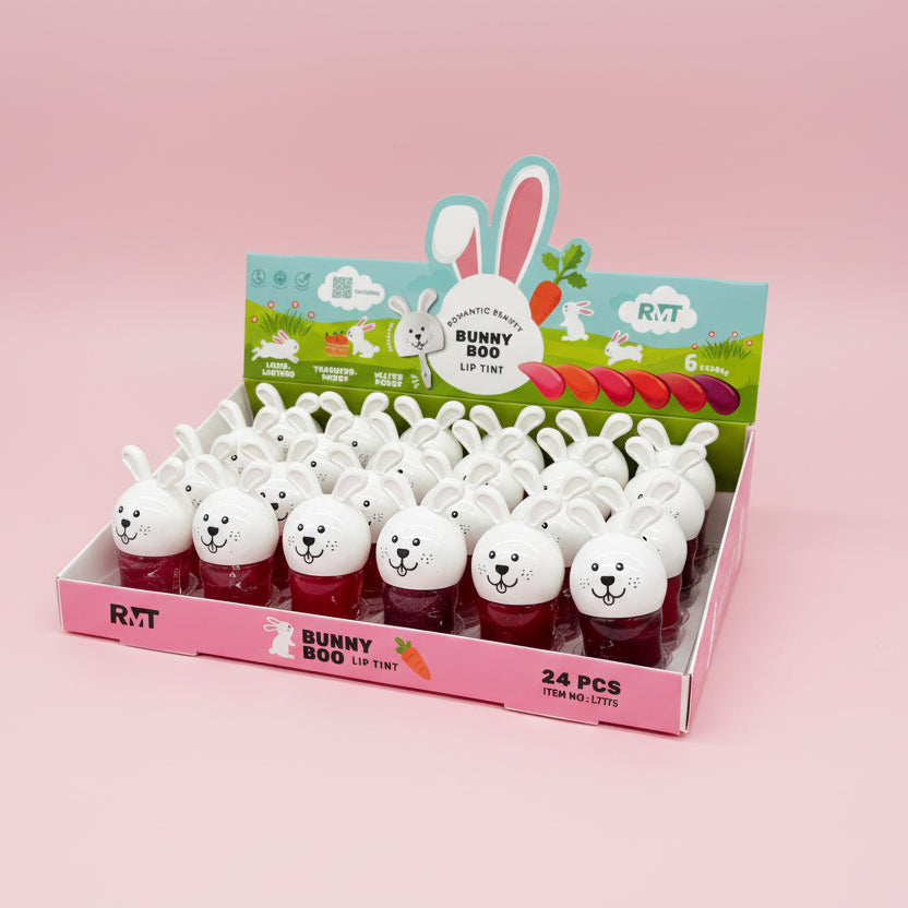 ROMANTIC BEAUTY- BUNNY BOO- LIP TINT- DISPLAY (24PCS)