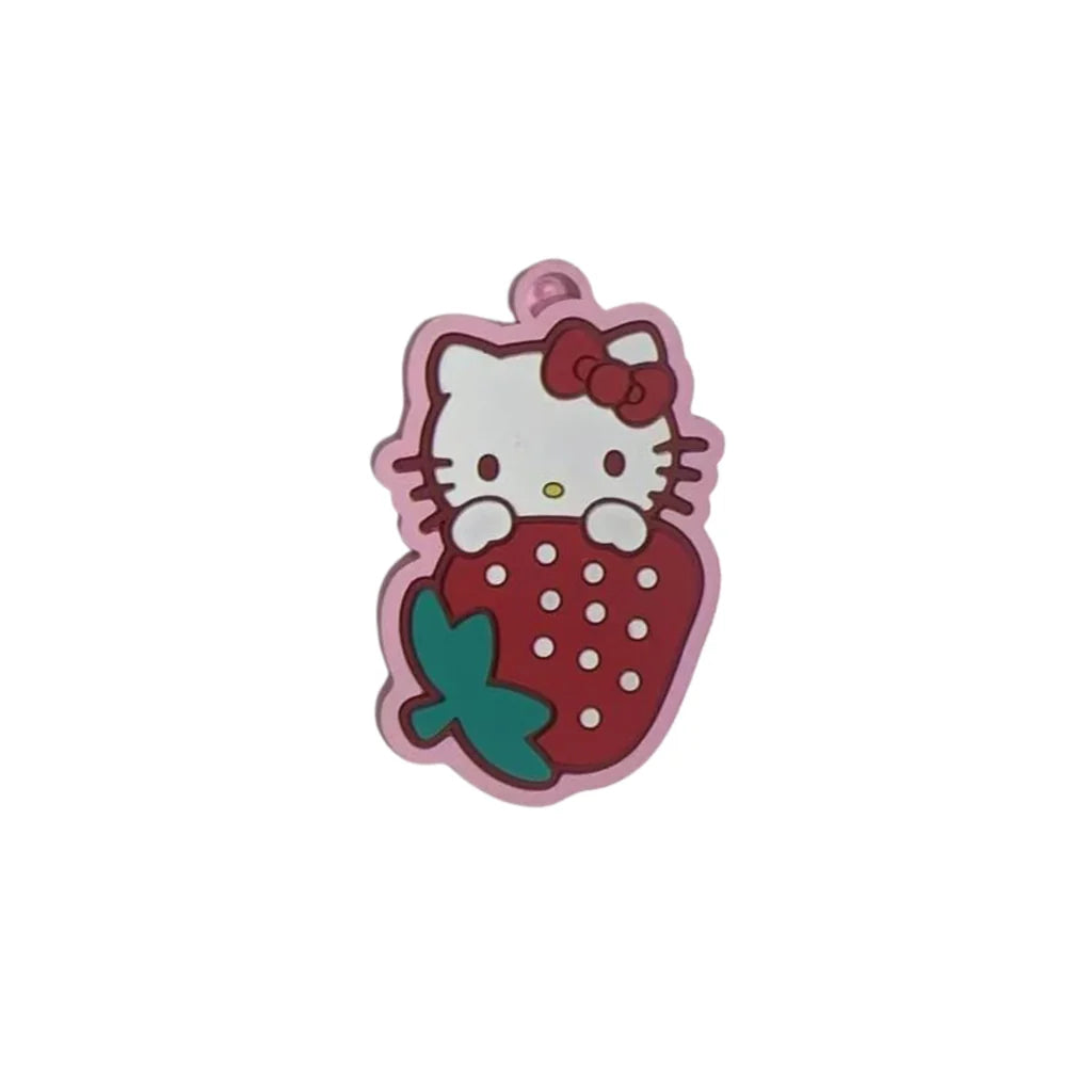 IMPRESSIONS VANITY - COSMETIQUERA TIPO ARCH CON MUÑEQUERA DE HELLO KITTY STRAWBERRIES - (1 PZA)