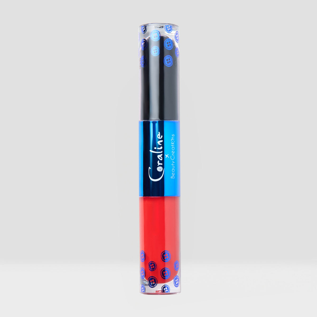 BEAUTY CREATIONS X CORALINE - STAY FOREVER PEEL OFF LIP STAIN & LIP GLOSS DUO - (1PC)