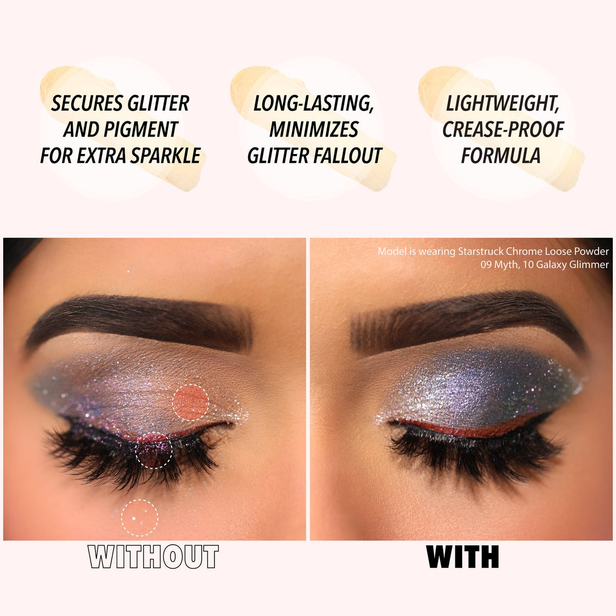 MOIRA - GLITTER PRIMER (3PCS)