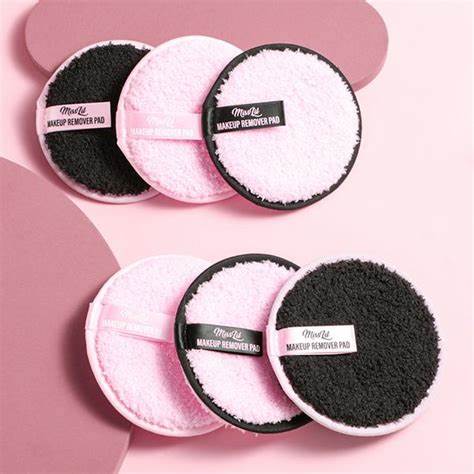 MISS LIL USA- REUSABLE MAKEUP REMOVER PADS ( 6PCS MIX )