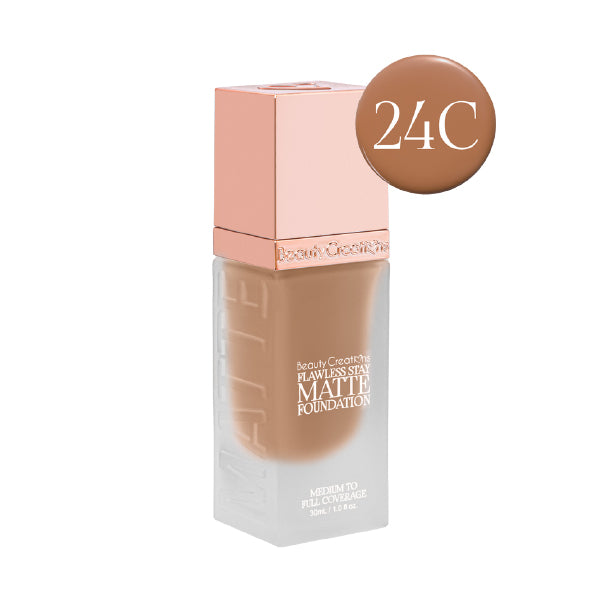BEAUTY CREATIONS- FLAWLESS STAY- MATTE LIQUID FOUNDATION-