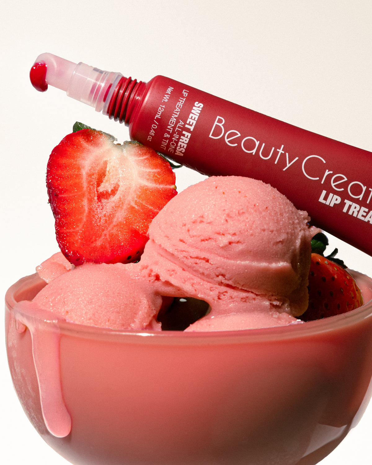BEAUTY CREATIONS - LIP TREATMENT & TINT DISPLAY (6 SHADES + 6 PIECES PER SHADE + TESTER HALF OFF