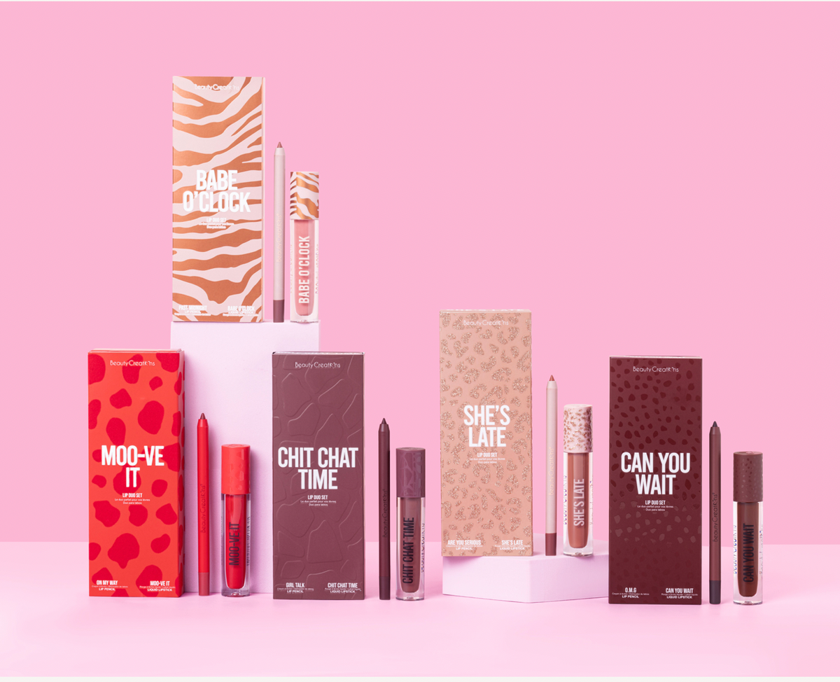 BEAUTY CREATIONS - WHATYOURAVAILABILIPPY LIP DUO SET