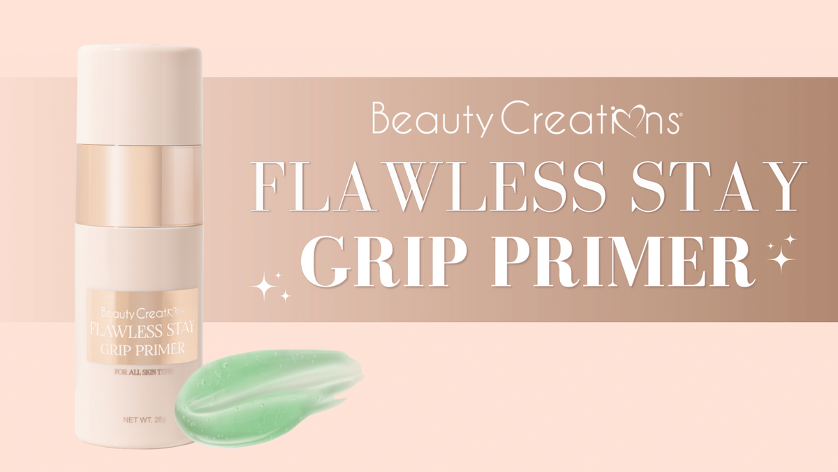 BEAUTY CREATIONS - PRÉSENTOIR D'APPRÊTS FLAWLESS STAY GRIP 12PC + TESTEUR ET ACRYLIQUE GRATUITS