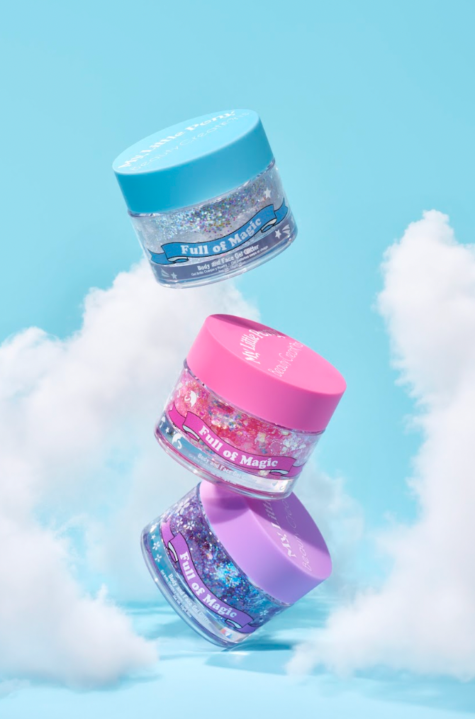 BEAUTY CREATIONS X LITTLE PONY - "FULL OF MAGIC" BODY & FACE GLITTER