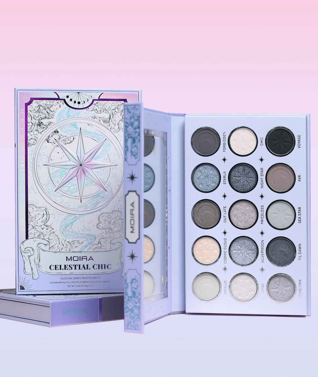 MOIRA -EYESHADOW PALETTE (1PC)