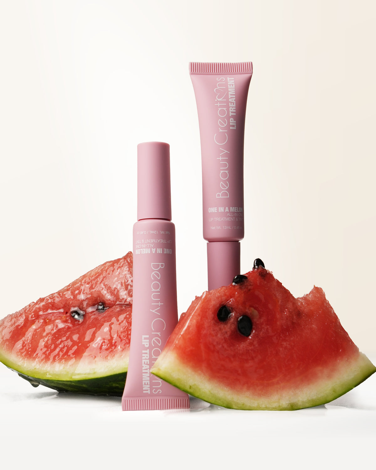 BEAUTY CREATIONS - LIP TREATMENT & TINT DISPLAY (6 SHADES + 6 PIECES PER SHADE + TESTER HALF OFF