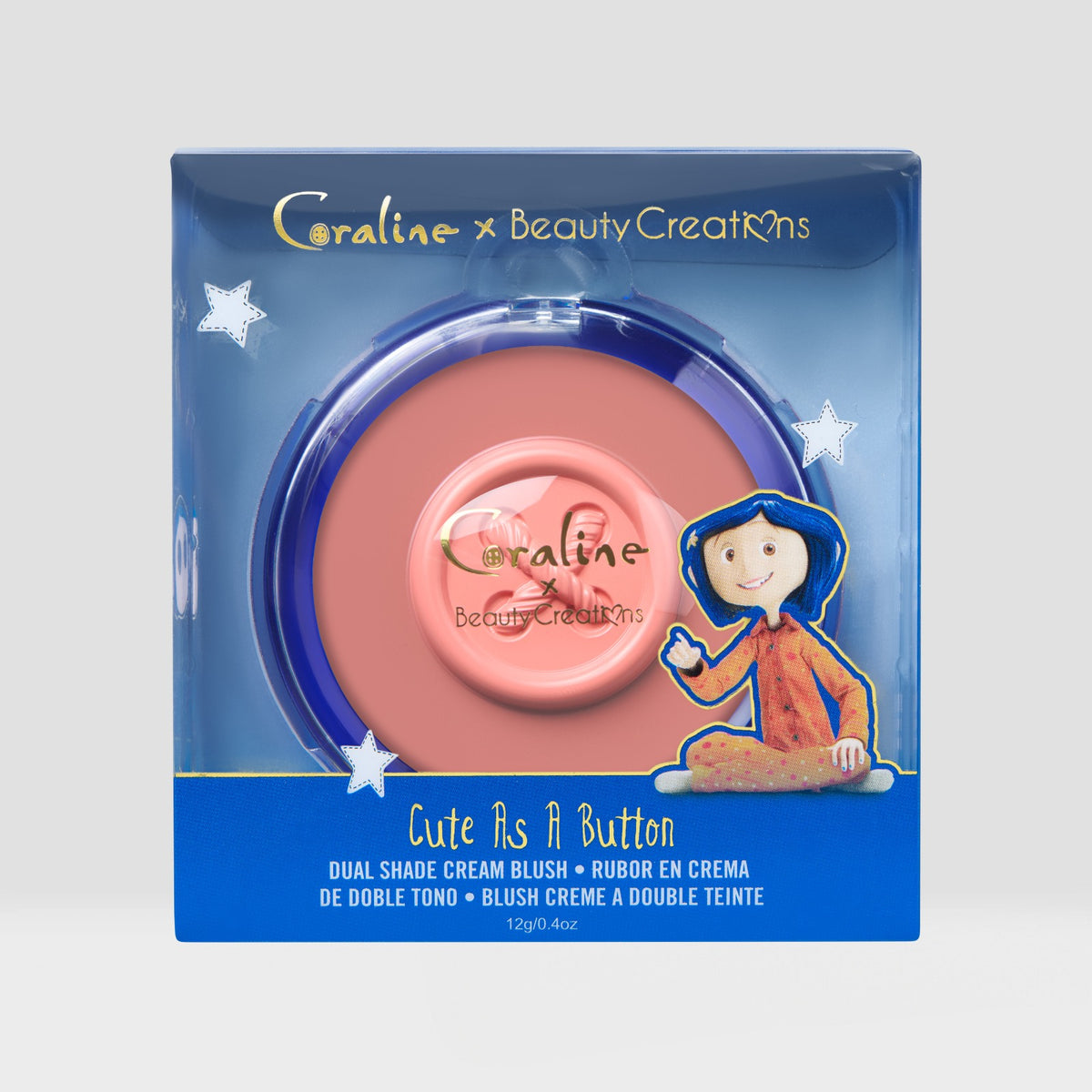 BEAUTY CREATIONS X CORALINE - CUTE AS A BUTTON CREAM BLUSH - (1PC)