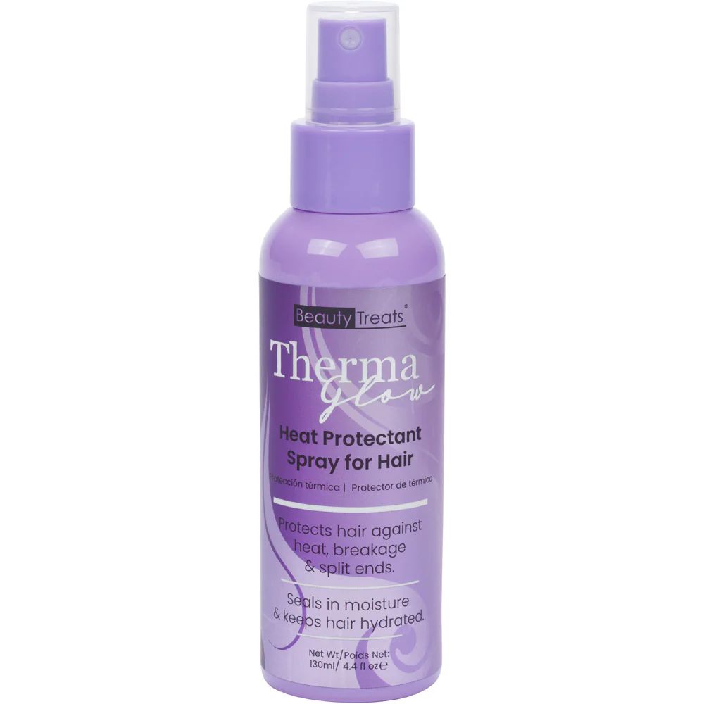 BEAUTY TREATS - THERMA GLOW - HEAT PROTECTANT SPRAY FOR HAIR - DISPLAY (12PCS)