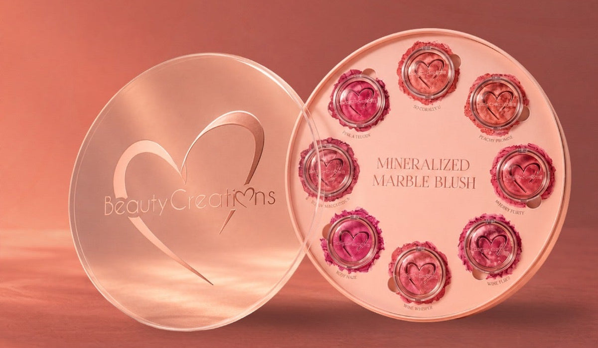 BEAUTY CREATIONS - MINERALIZED MARBLE BLUSH PR (1PC)