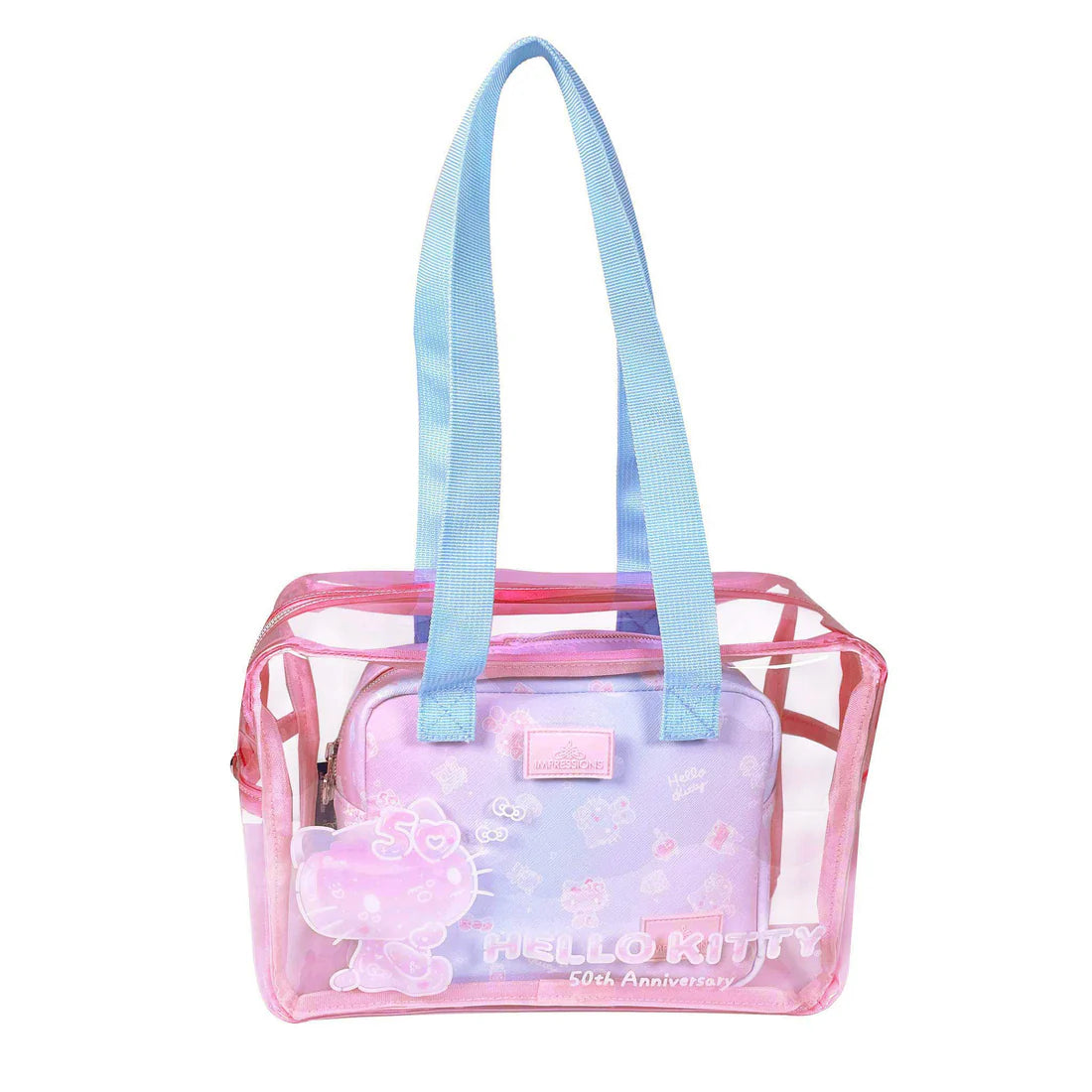 IMPRESSIONS VANITY- HELLO KITTY 5OTH ANNIVERSARY- CLUTCH SET- 1PC