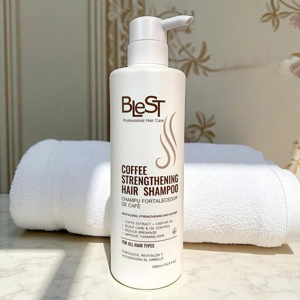 BLEST- COFFEE STRENGTHENING- HAIR SHAMPOO- 1PC