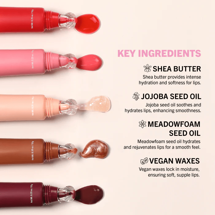 MOIRA- BUTTER BLISS LIP BALM (NEW SHADES AVAILABLE)
