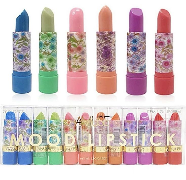 AMUSE - MOOD LIPSTICK - COLOR CHANGE - DISPLAY (12PCS)