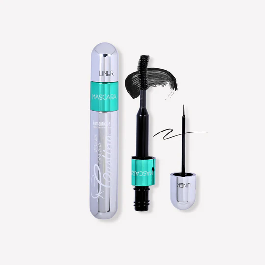 ROMATIC BEAUTY - 2 IN 1 DIPLINER MASCARA - WATERPROOF LONG LASTING - DISPLAY (24PCS)