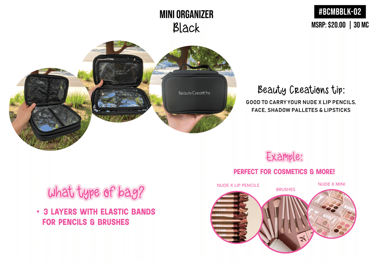 BEAUTY CREATIONS - MINI ORGANIZADOR
