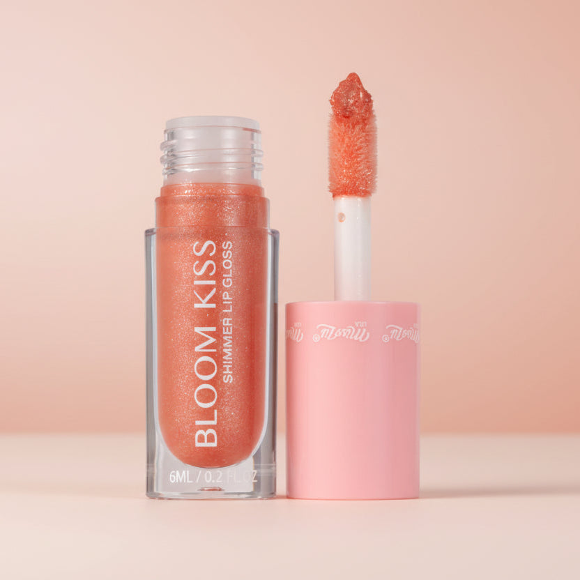 MISS LIL USA- BLOOM KISS- BLUEBELL- SHIMMER LIP GLOSS-12PCS