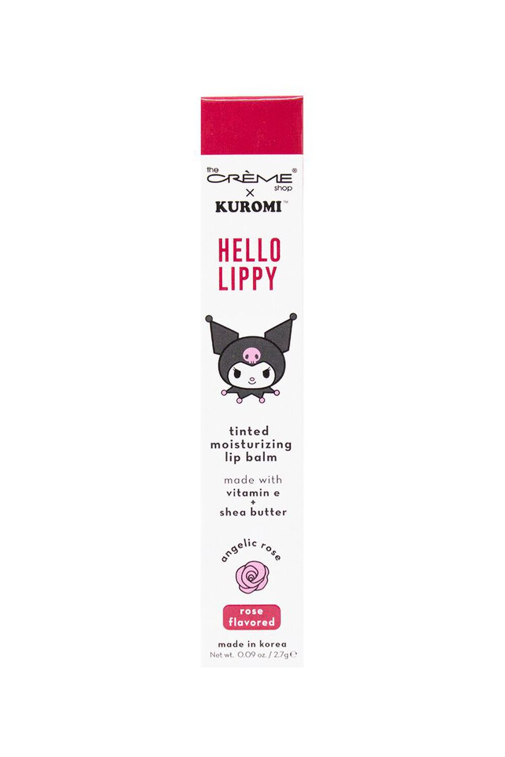 THE CREME SHOP X KUROMI HELLO LIPPY - ROSE FLAVORED (1PC)