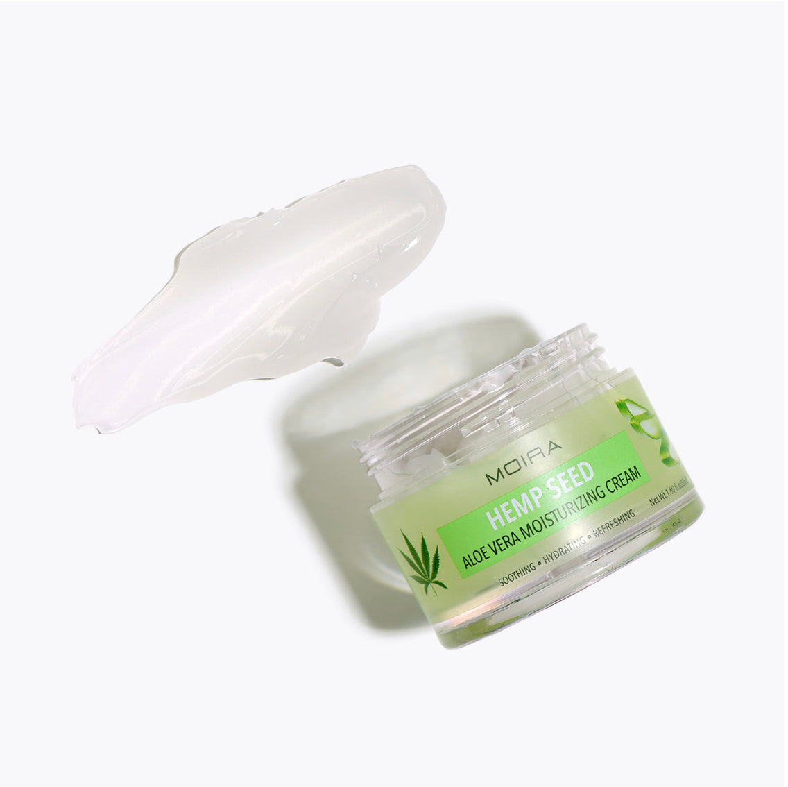MOIRA - CREMA HIDRATANTE DE SEMILLAS DE CÁÑAMO ALOE VERA - 3 UNIDADES