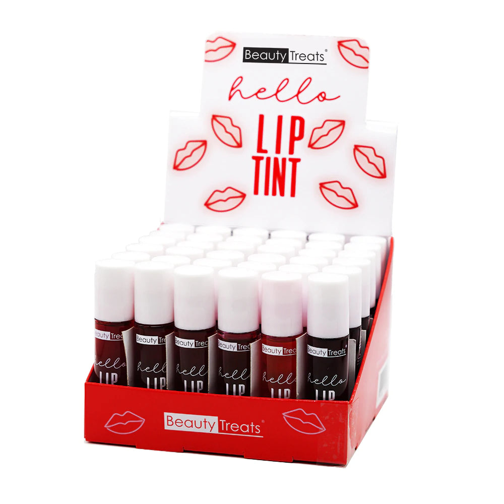 BEAUTY TREATS - TINTE DE LABIOS HELLO - DISPLAY DE 36 UNIDADES