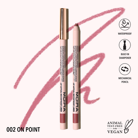 MOIRA - DELINEADOR IMPERMEABLE LIP APPEAL