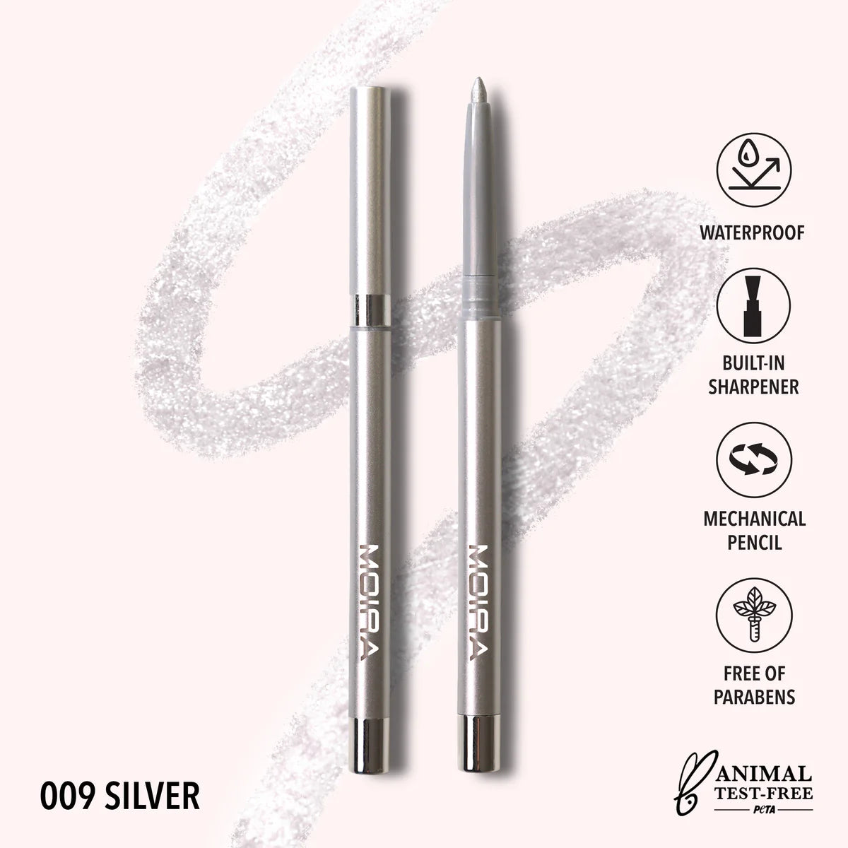 MOIRA- STATEMENT SHIMMER LINER