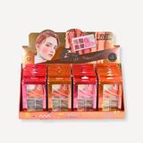 ROMANTIC BEAUTY -  FACE MAKE UP - BLUSH & EYESHADOW - DISPLAY(24PCS)