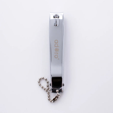 ADORO- TOE NAIL CLIPPER (CURVE) W/ CHAIN & FILE- 36PCS