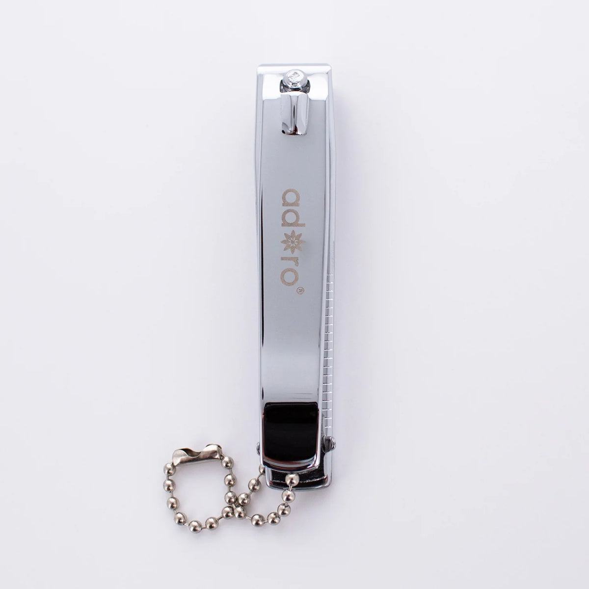 ADORO- TOE NAIL CLIPPER (STRAIGHT) W/ CHAIN FILE- (36PCS)