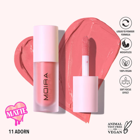 MOIRA - LOVE STEADY LIQUID BLUSH