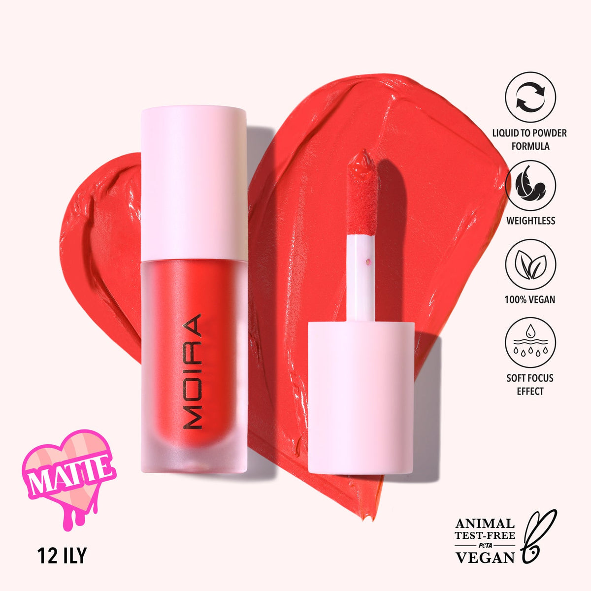 MOIRA - LOVE STEADY LIQUID BLUSH