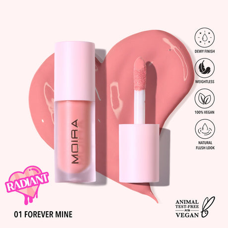 MOIRA - LOVE STEADY LIQUID BLUSH