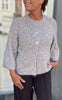 Freequent Cardigan - Grslulu - Desert Taupe Melange