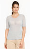 Liberté T-shirt - Mesh Dot - Light Blue