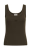 Gestuz Top - Drew Logo 2.0 - Slate Black